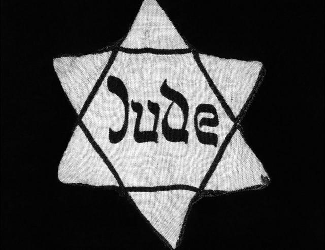 Estrela de David com a qual os nazistas marcavam os judeus