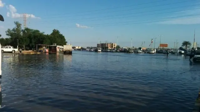 ورودی شهر اهواز مرکز استان خوزستان