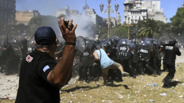 Protestas en Argentina