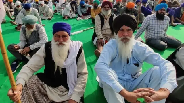 किसान आंदोलन में शामिल किसान