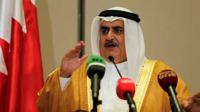 Bahreyn Dışişleri Bakanı Şeyh Halid bin Ahmet el-Halife