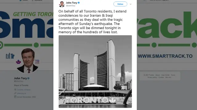 شهردار تورونتو