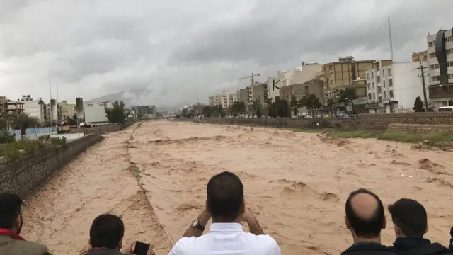 سیلاب در شیراز