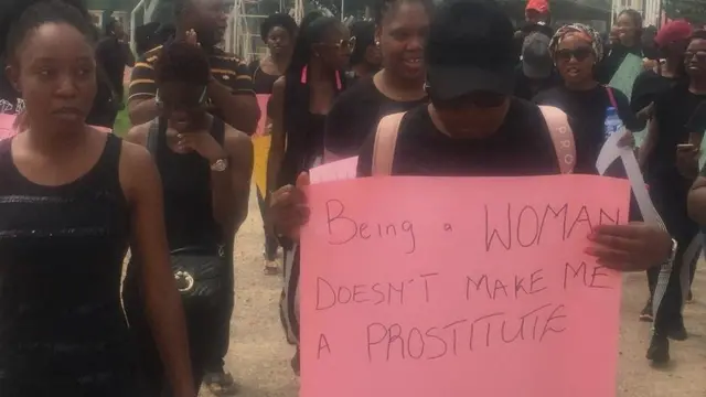 Protest on top abuse of suspected prostitutes for Abuja