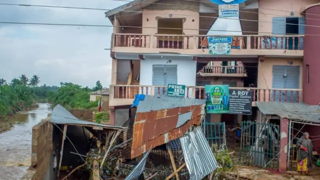 Aworan ijamba ti ojo ṣe ni Osogbo