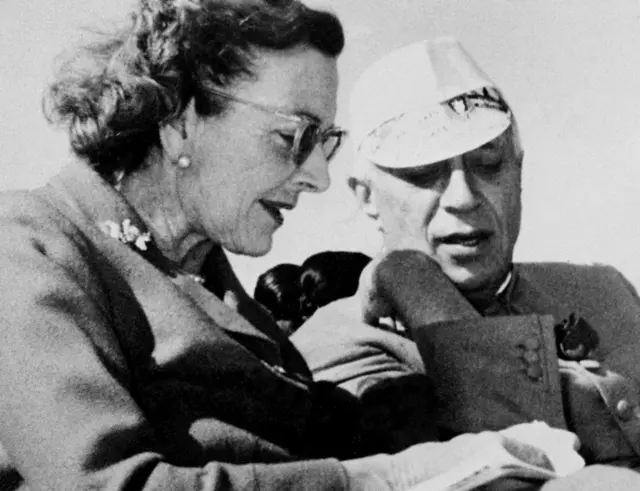 जवाहरलाल नेहरू और लेडी माउंटबेटन