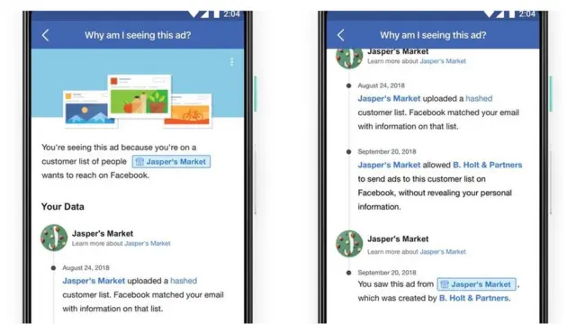 خوارزميات فيسبوك