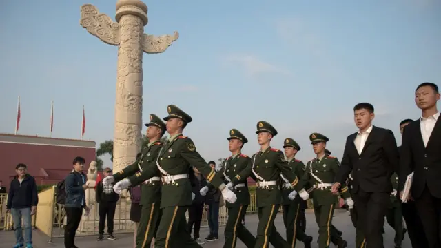 北京天安门华表