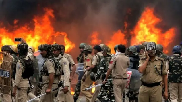 पंचकुला में पुलिस बल