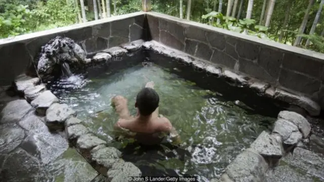 onsen, jepang, pemandian