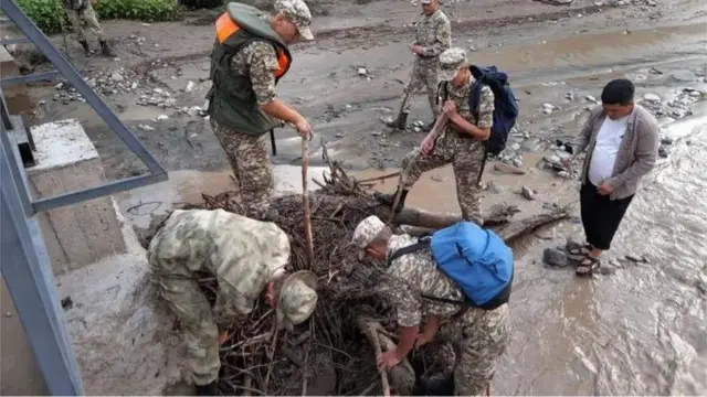 Қирғизистондаги қутқарув-қидирув ишлари