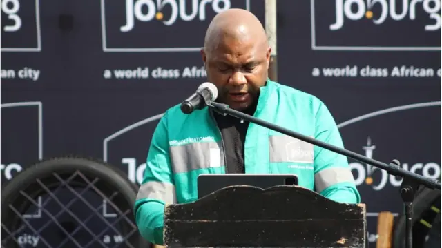 South Africa president mourn di death of Jolidee Matongo