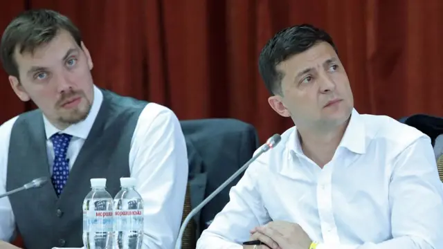 Гончарук и Зеленский