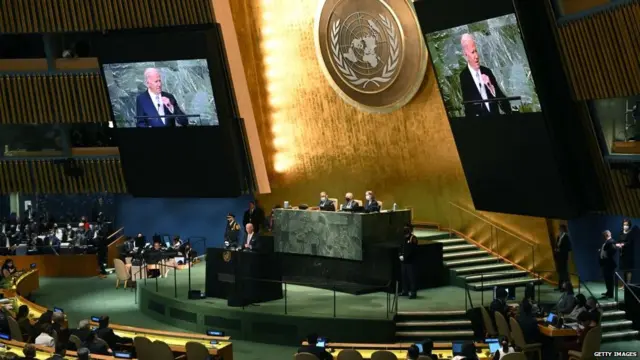 बाइडन ने यूएन