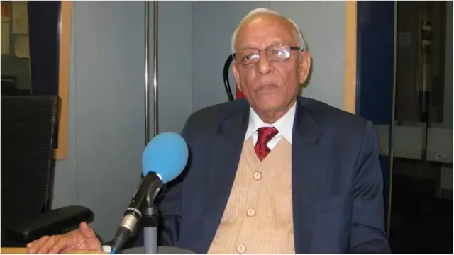 બીબીસીના સ્ટુડિયોમાં કમાન્ડર વિજય જયરથ