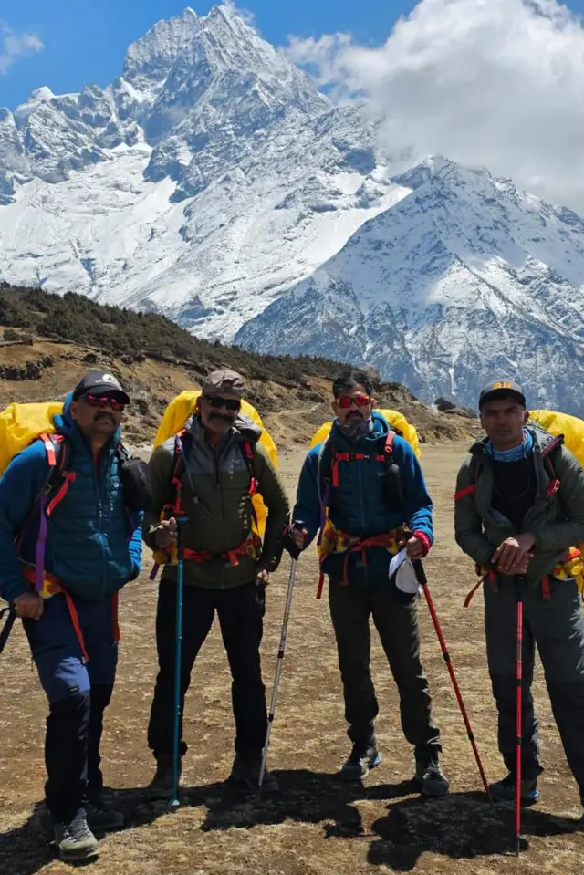 हेमंत, संदीप, संतोष आणि धनाजी