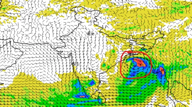 ગુજરાતમાં આગળ વધી રહેલું ચોમાસું 