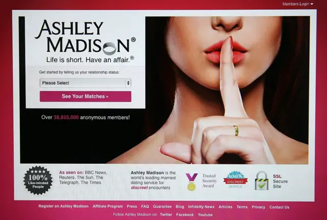 Ashley y Madison son dos nombres de mujer comunes en EE.UU. que inspiraron la denominación de la página.