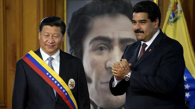 Xi Jinping y Maduro en una imagen de 2014.