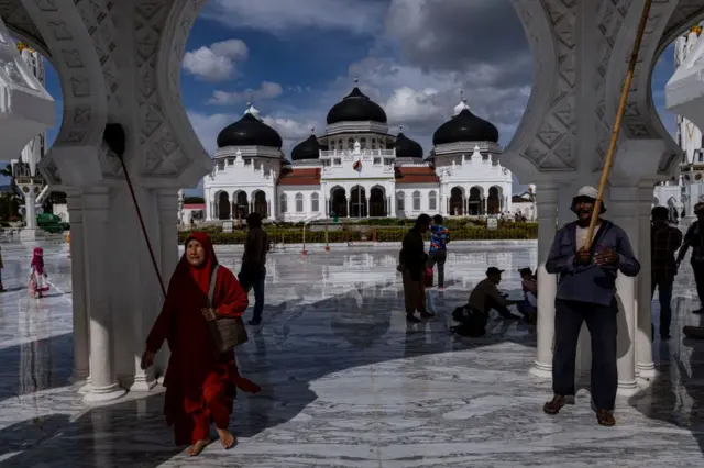 Masjid Baiturrahman, Banda Aceh, peringatan 20 tahun tsunami Aceh, tsunami, aceh