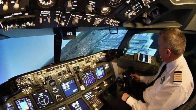 В кабіні пілота