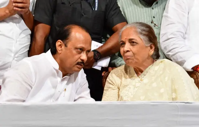 अजित पवार-प्रतिभा पवार 