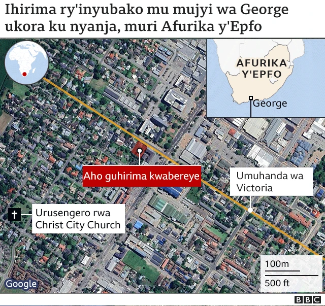 Inyubako yahirimye muri Afurika y'Epfo