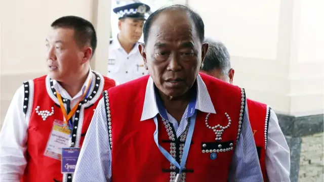 ၂၀၁၈ ဇူလိုင်လက နေပြည်တော်မှာ ကျင်းပတဲ့ ၂၁ ပင်လုံအစည်းအဝေး တက်ရောက်လာတဲ့ ၀ ခေါင်းဆောင်များ