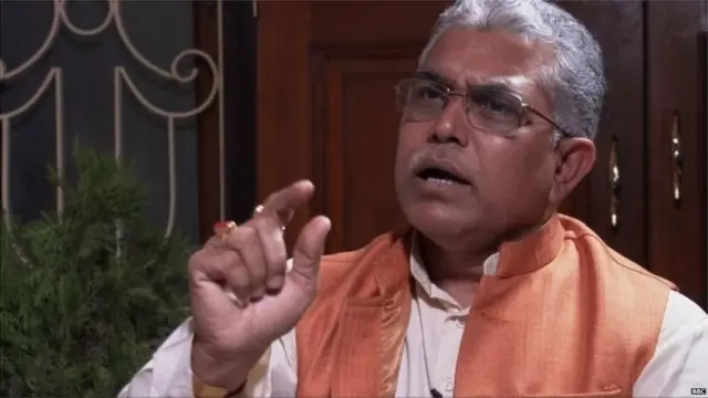 पश्चिम बंगाल में बीजेपी के अध्यक्ष दिलीप घोष