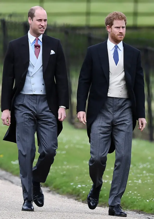 Принцы Уильям и Гарри