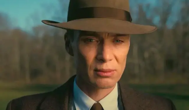 Actor Cillian Murphy as Oppenheimer