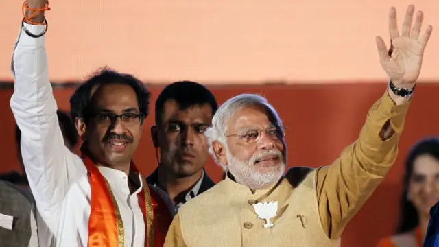 नरेंद्र मोदी, उद्धव ठाकरे