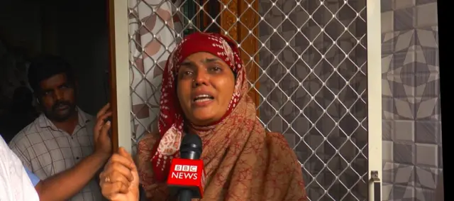 మృతుడు ఏజాష్ అహ్మద్‌ భార్య రెహమూన్ 