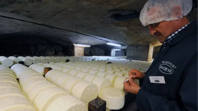 El queso roquefort es uno de los que quiere proteger la Unión Europea.