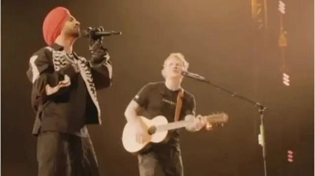 ਐੱਡ ਸ਼ੀਰਨ ਤੇ ਦਿਲਜੀਤ ਦੋਸਾਂਝ