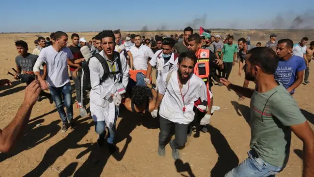 Protestolarda onlarca kişinin yaralandığı belirtiliyor