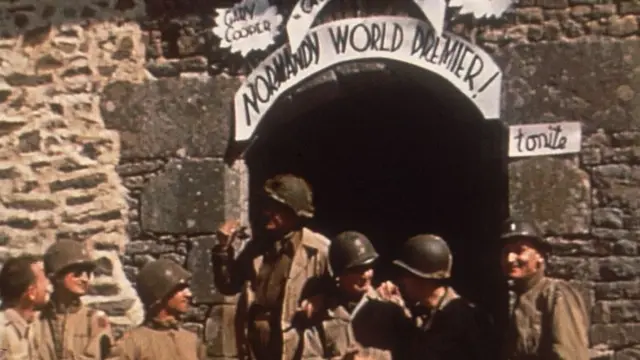 Прем'єра фільму Гері Купера для американських бійців у Нормандії