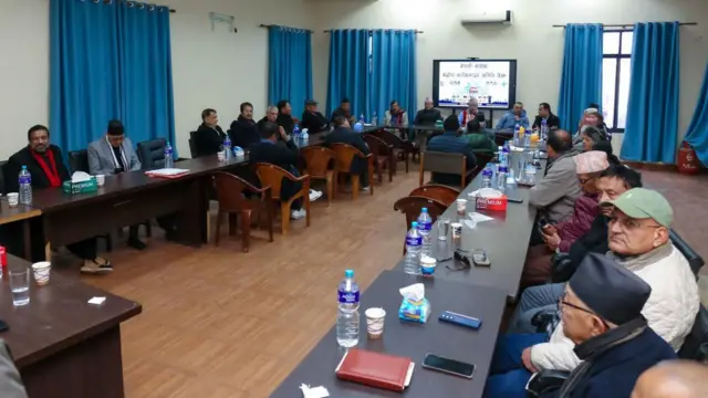 नेपाली कांग्रेस केन्द्रीय कार्यसम्पादन समितिको बैठक