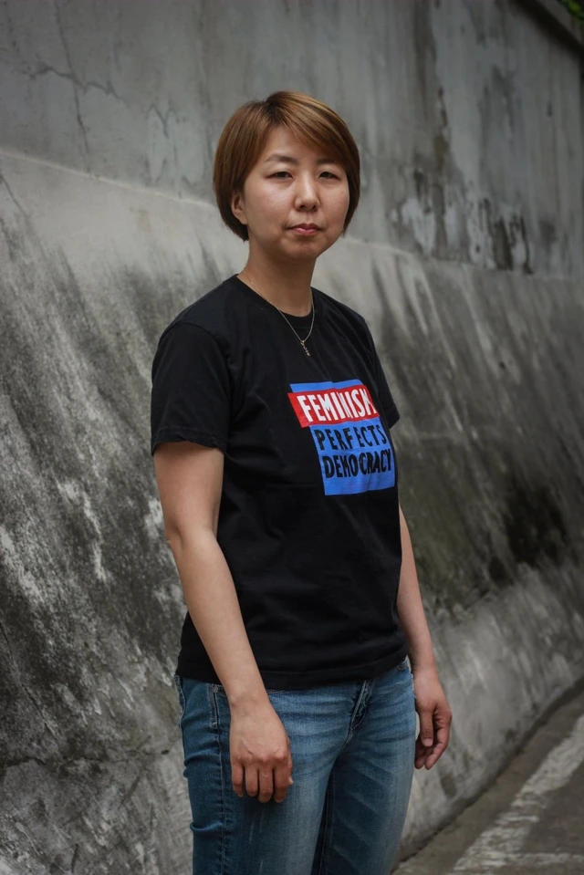 감이 활동가는 아이들에게 '엄마는 용기있는 사람들과 같이 하는 사람이다'라고 자신의 직업을 설명한다고 말했다