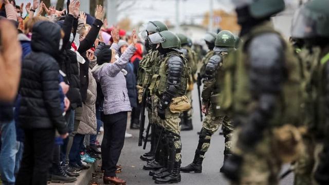 Акция в Минске