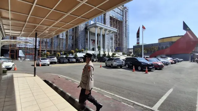 Suasana kantor Kejati Sulawesi Selatan, Kamis (16/05).