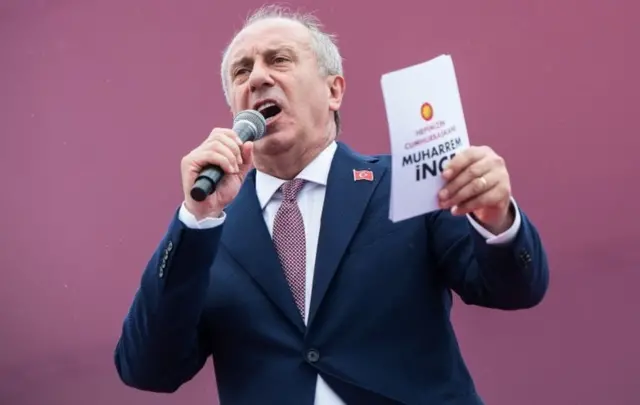 Muharrem Ince waa musharaxa la tartamaya Erdogan