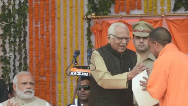 યોગી આદિત્યનાથનો શપથગ્રહણ સમારોહ