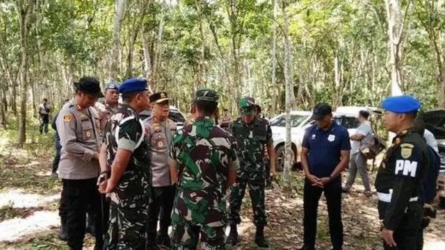 Lampung, Way kanan, judi sabung ayam, TKP, TNI, polisi