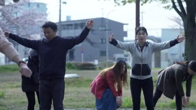 중국 캄보디아 베트남에서 온 노동자들