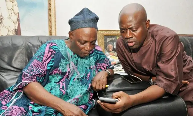 Aworan Ladoja ati Makinde.