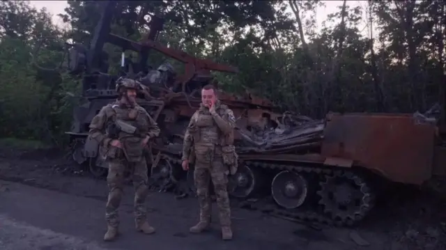 Мільчаков і Петровський на території України, травень 2022 року