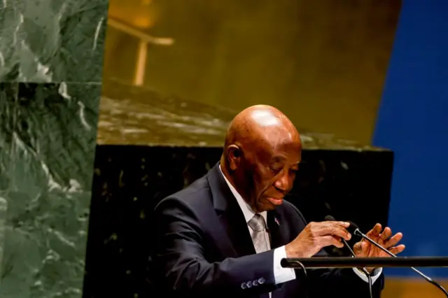 El Presidente de Liberia ante Naciones Unidas en 2024