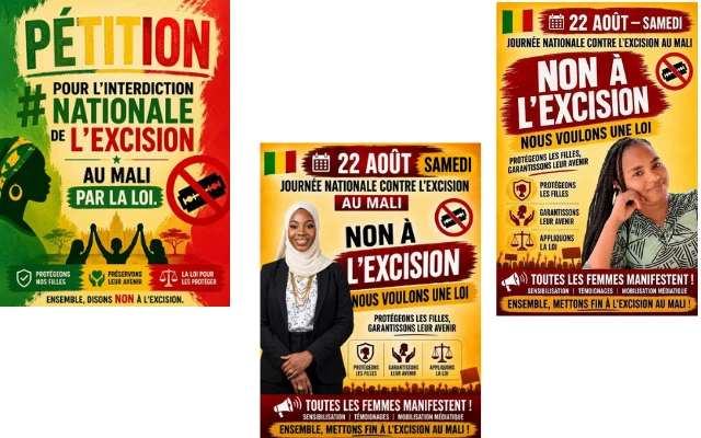 De nombreux activistes et féministes appellent à une manifestation le samedi 22 août, pour une loi contre l'excision.