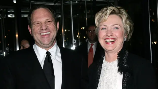 Харви Вайнштейн и Хиллари Клинтон